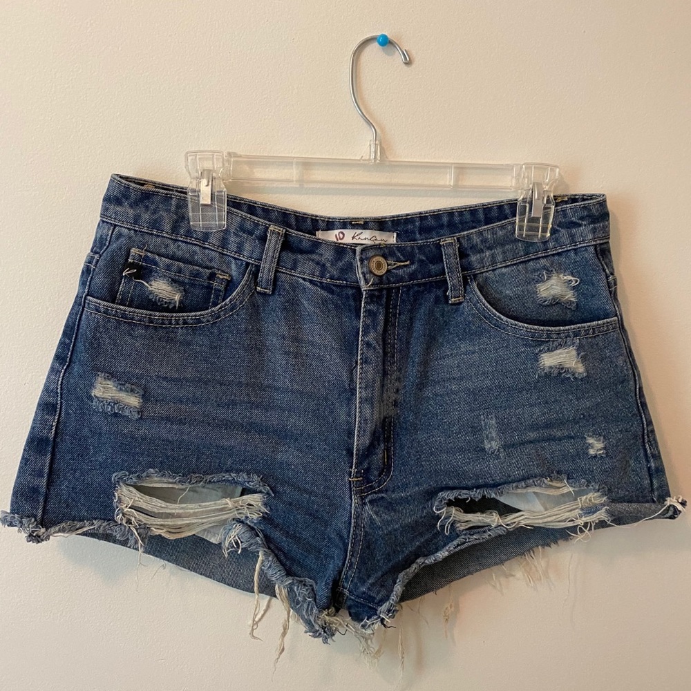 Blue Jean Shorts